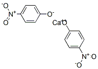 カルシウムビス(p-ニトロフェノラート) 化学構造式