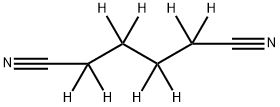 ヘキサンジニトリル-D8 化学構造式