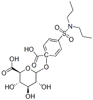 Probenecid Acyl -D-Glucuronide, 34017-15-7, 结构式