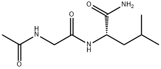 AC-GLY-LEU-NH2 Structure