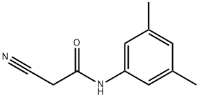 乙酰胺,2-氰基-N-(3,5-二甲基苯基)-, 340232-32-8, 结构式