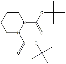 1,2-二-Boc-哌嗪,340256-13-5,结构式