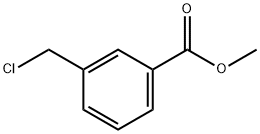 3-氯甲基苯甲酸甲酯 结构式