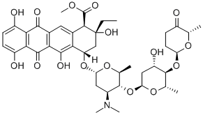 cinerubine A Struktur