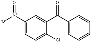 2-クロロ-5-ニトロベンゾフェノン 化学構造式