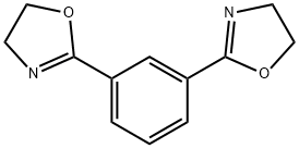 1,3-ビス(4,5-ジヒドロ-2-オキサゾリル)ベンゼン 化学構造式