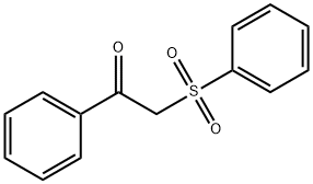 2-(苯基磺酰)苯乙酮, 3406-03-9, 结构式