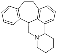 2,3,4,4a,8,9,13b,14-オクタヒドロ-1H-ベンゾ[6,7]シクロヘプタ[1,2,3-de]ピリド[2,1-a]イソキノリン 化学構造式