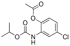 [2-(Acetyloxy)-5-chlorophenyl]carbamic acid 1-methylethyl ester 结构式