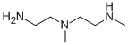N-(2-aminoethyl)-N,N'-dimethylethylenediamine Struktur