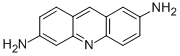 アクリジン-2,6-ジアミン 化学構造式