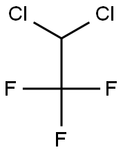 DICHLOROTRIFLUOROETHANE Struktur