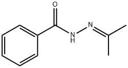 N'-(1-methylethylidene)benzohydrazide Struktur