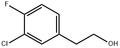 3-氯-4-氟苯乙醇, 340825-21-0, 结构式