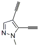 1H-Pyrazole, 4,5-diethynyl-1-methyl- (9CI) Structure