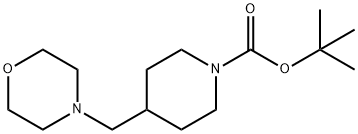 N-BOC-4-吗啉甲基哌啶, 340962-93-8, 结构式