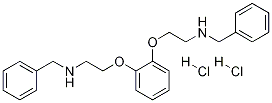 N,N'-[1,2-Phenylenebis(oxy-2,1-ethanediyl)]bis-benzeneMethanaMine Dihydrochloride Structure