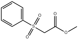 Methyl phenylsulfonylacetate Structure
