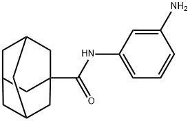 N-(3-aminophenyl)adamantane-1-carboxamide Structure