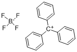 TRIPHENYLCARBENIUM TETRAFLUOROBORATE Struktur