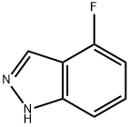 4-フルオロインダゾール 化学構造式