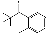 2'-甲基-2,2,2-三氟苯乙酮 结构式