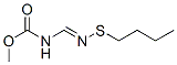 Carbamic  acid,  [(butylthio)iminomethyl]-,  methyl  ester  (9CI) Struktur
