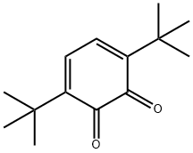 3,6-Di-tert-butyl-1,2-benzoquinone-, 34105-76-5, 结构式