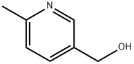 6-メチル-3-ピリジンメタノール 化学構造式