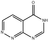 嘧啶并[4,5-C]哒嗪-5(1H)-酮, 34122-01-5, 结构式