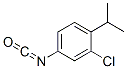 2-chloro-4-isocyanato-1-(1-methylethyl)benzene Structure