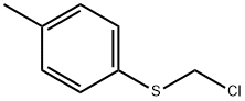 クロロメチル p-トリル スルフィド 化学構造式