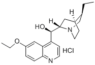 エチルヒドロクプレイン塩酸塩 化学構造式