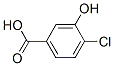 4-Chloro-3-Hydroxybenzoic acid Struktur