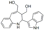 1H-1-Benzazepine-3,4-dimethanol, 2,3-dihydro-2-(1H-indol-3-yl)- Structure