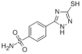 4-(3-Mercapto-1H-1,2,4-triazol-5-yl)benzenesulfonamide Struktur