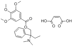 トリメブチン·マレイン酸 化学構造式