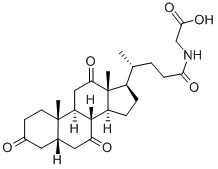 甘氨脱氢胆酸 结构式