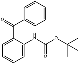 Carbamic acid, (2-benzoylphenyl)-, 1,1-dimethylethyl ester (9CI) 结构式