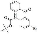 (2-苯甲酰基-4-溴苯基)氨基甲酸叔丁酯, 341521-31-1, 结构式