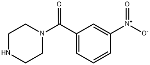 (3-NITRO-PHENYL)-PIPERAZIN-1-YL-METHANONE Structure