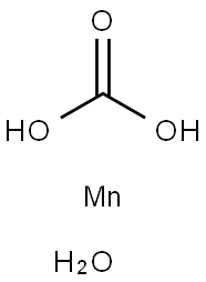 碳酸锰(II) 水合物,34156-69-9,结构式