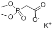 P,P-二甲基膦酰基乙酸钾, 34170-88-2, 结构式