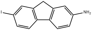 7-iodo-9H-fluoren-2-aMine Structure