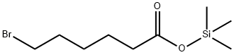 Hexanoic acid, 6-bromo-, trimethylsilyl ester Structure