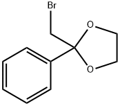 2-(BROMOMETHYL)-2-PHENYL-1,3-DIOXOLANE Struktur