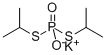 POTASSIUM DI-ISO-PROPYLDITHIOPHOSPHATE Structure