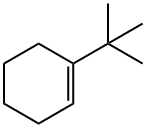 1-tert-ブチルシクロヘキセン 化学構造式