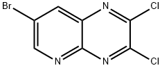 7-溴-2,3-二氯吡啶并[2,3-B]吡嗪, 341939-31-9, 结构式