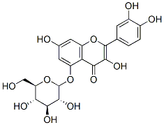 Quercetin 5-glucoside Structure